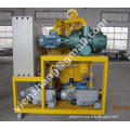 Used transformer oil recycling system, vacuum dehydration